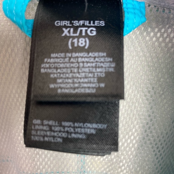 The north face rain jacket HYVENT aqua XL blue - Picture 7 of 7